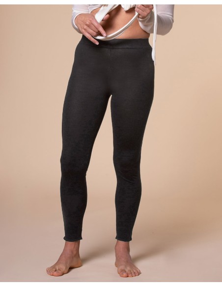 LEGGINGS IN SETA E CASHMERE CASMIRETTI "EMMA"