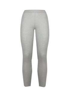 LEGGINGS IN SETA E CASHMERE CASMIRETTI "EMMA" - GRIGIO