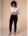 LEGGINGS IN SETA E CASHMERE CASMIRETTI "EMMA"