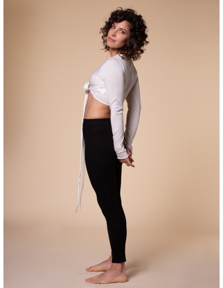 LEGGINGS IN SETA E CASHMERE CASMIRETTI "EMMA"