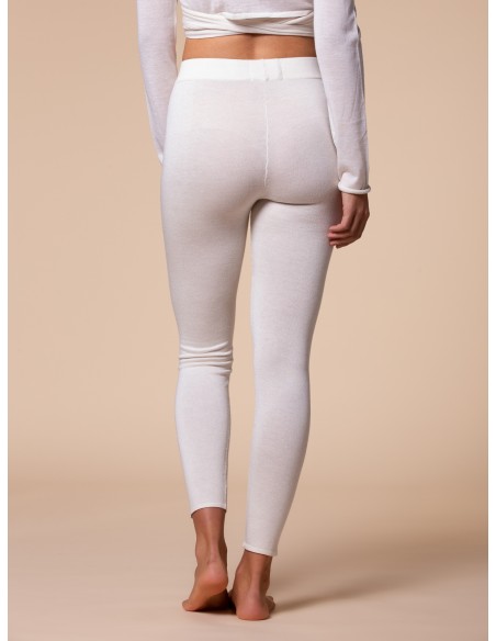 LEGGINGS IN SETA E CASHMERE CASMIRETTI "EMMA"