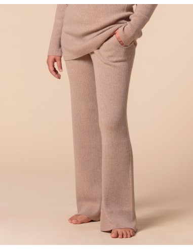 PANTALONI 100% CASHMERE A COSTINA "SILVIA"
