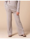 PANTALONI 100% CASHMERE A COSTINA "SILVIA"
