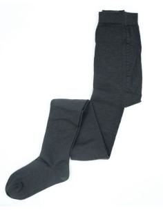 COLLANT DONNA IN LANA MERINO E COTONE BIOLOGICO - ANTRACITE 2