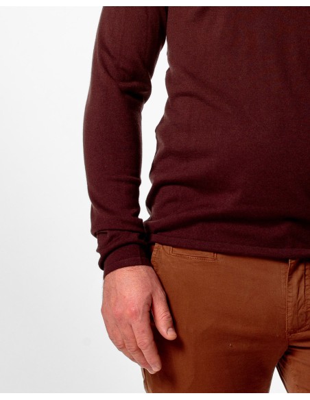 CASHMIRETTA UOMO GIROCOLLO IN SETA E CASHMERE "THOMAS"