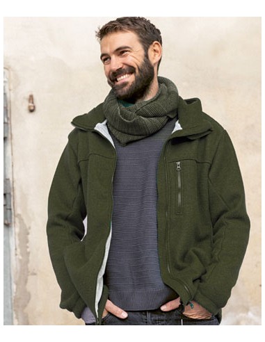 GIUBBOTTO UOMO IN LANA COTTA