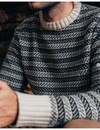 MAGLIONE NORVEGESE IN LANA MERINO "DANE"