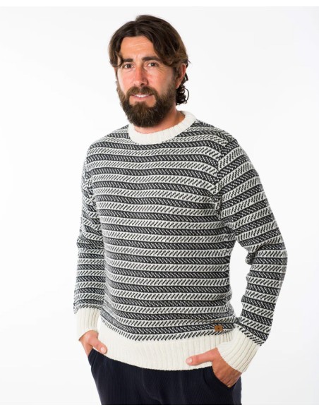MAGLIONE NORVEGESE IN LANA MERINO "DANE"
