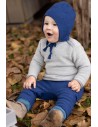 MAGLIONCINO BABY UN PURA LANA MERINO MELANGE