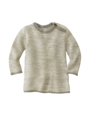 MAGLIONCINO BABY UN PURA LANA MERINO MELANGE