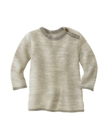 MAGLIONCINO BABY UN PURA LANA MERINO MELANGE