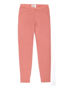 LEGGINGS CASMIRETTI KIDS IN SETA E CASHMERE - PESCA