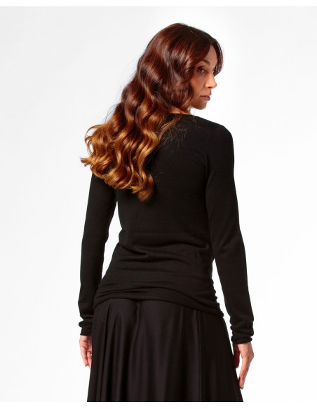 MAGLIA CASHMIRETTA IN SETA E CASHMERE "GRETA"