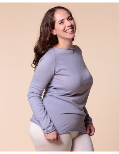 MAGLIA CASHMIRETTA IN SETA E CASHMERE "GRETA"