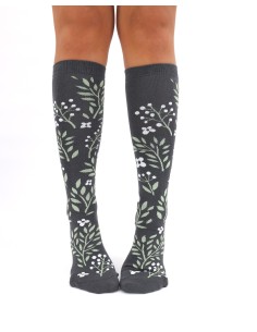 CALZINI IN BAMBU' LUNGHI "RAMAGE" - ANTRACITE