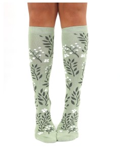 CALZINI IN BAMBU' LUNGHI "RAMAGE" - SALVIA