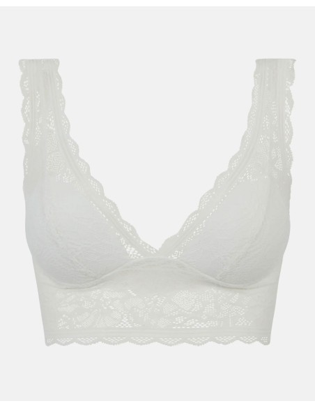 BRALETTE IN PIZZO SENZA FERRETTO "FLORAL TOUCH"