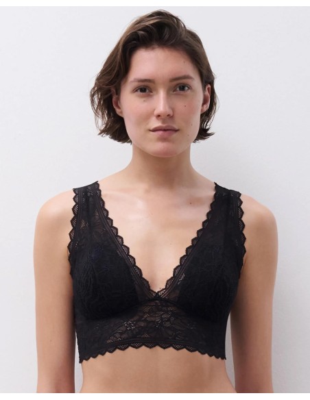 BRALETTE IN PIZZO SENZA FERRETTO "FLORAL TOUCH"