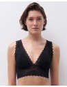 BRALETTE IN PIZZO SENZA FERRETTO "FLORAL TOUCH"