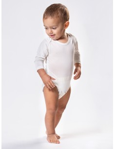 BODY M/ LUNGA IN SETA  - BIANCO 2