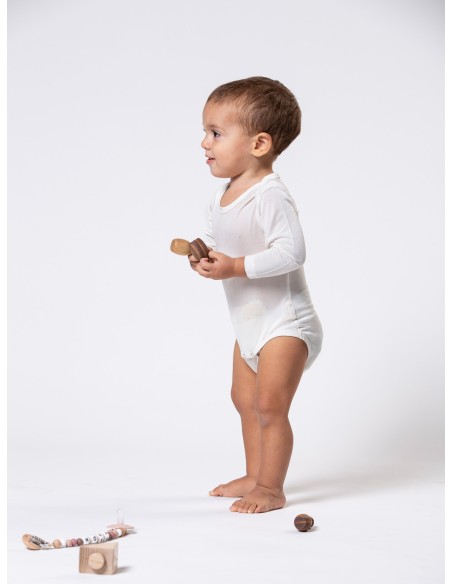 BODY M/ LUNGA IN SETA 