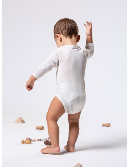 BODY M/ LUNGA IN SETA 