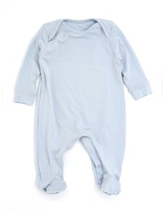 TUTINA BABY IN BAMBU' CON E SENZA PIEDINI - BIANCO