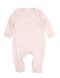 TUTINA BABY IN BAMBU' CON E SENZA PIEDINI - ROSA