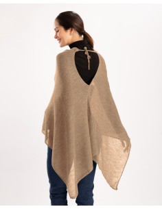 CAPPA IN BABY ALPACA RICAMATA - BEIGE 2