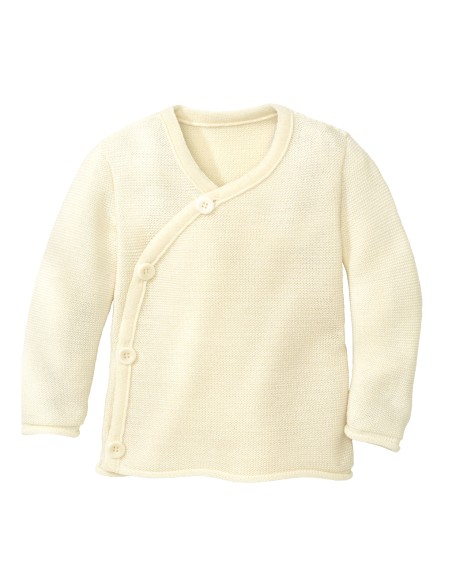 CARDIGAN BABY IN LANA MERINO BIOLOGICA