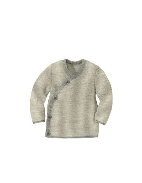CARDIGAN BABY IN LANA MERINO BIOLOGICA
