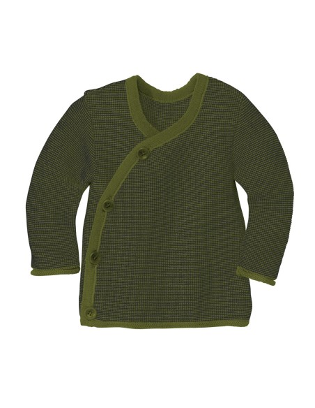 CARDIGAN BABY IN LANA MERINO BIOLOGICA