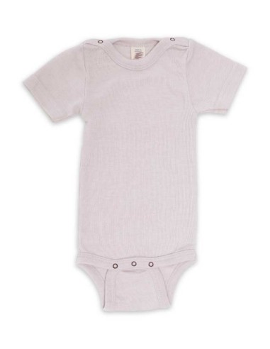 BODY IN LANA-SETA MANICA CORTA