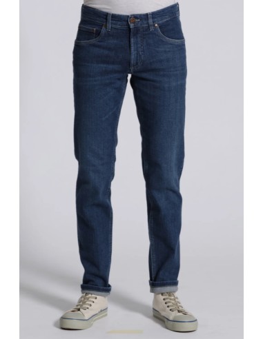 JEANS SLIM FIT IN COTONE BIOLOGICO "FINN"