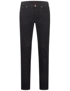 JEANS SLIM FIT IN COTONE BIOLOGICO "FINN" - NERO 2
