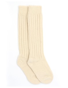 CALZINO LUNGO IN 100% LANA A TRICOT GROSSO "EXTRA"