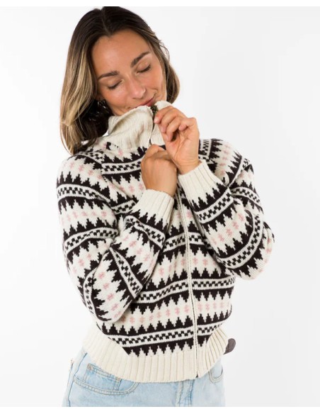 CARDIGAN NORVEGESE IN LANA MERINO "GUNCHILD"