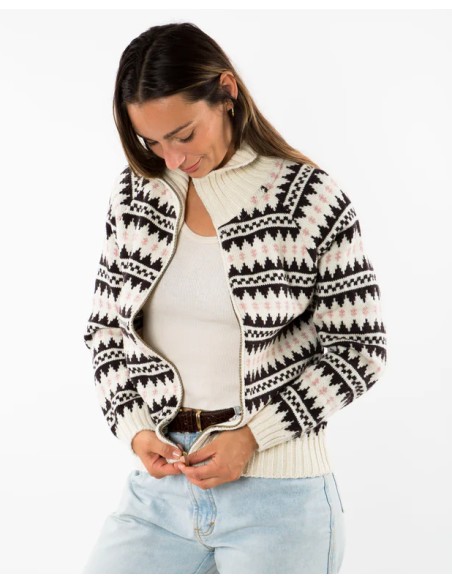 CARDIGAN NORVEGESE IN LANA MERINO "GUNCHILD"