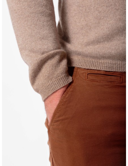 PULL UOMO IN 100% BABY CASHMERE "OLIVER"