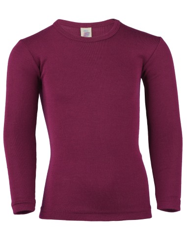 MAGLIA MANICA LUNGA BAMBINI IN LANA-SETA