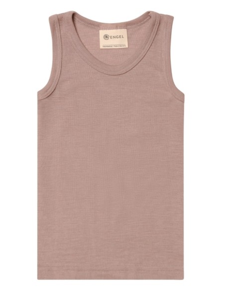 CANOTTA BAMBINI IN LANA-SETA