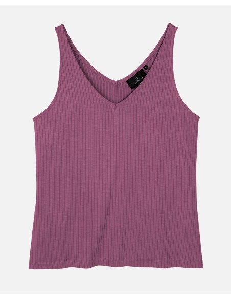 TOP SCOLLO A V IN ECOVISCOSA "TONINA"