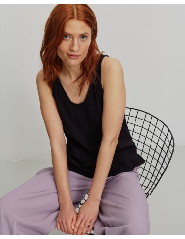 TOP SCOLLO A V IN ECOVISCOSA "TONINA"