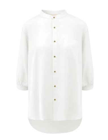 CAMCIA MANICHE 3/4 INBAMBU SATIN "JURGITA"