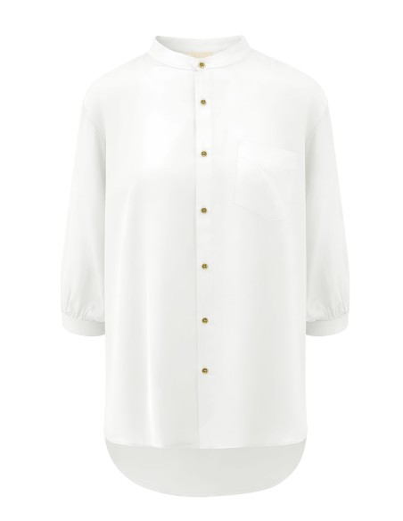 CAMCIA MANICHE 3/4 INBAMBU SATIN "JURGITA"