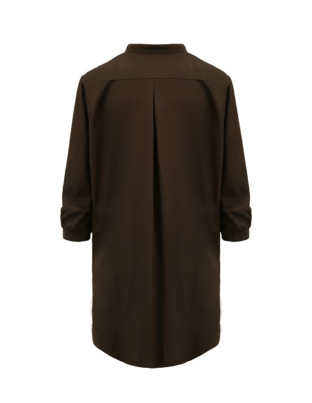 CAMCIA MANICHE 3/4 INBAMBU SATIN "JURGITA"