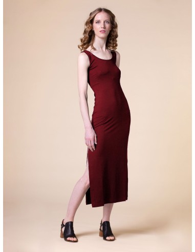 ABITO LUNGO SLIM IN BAMBU' "ANN"