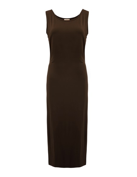 ABITO LUNGO SLIM IN BAMBU' "ANN"