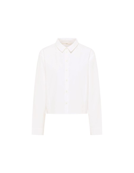 CAMICIA CROP IN COTONE BIOLOGICO