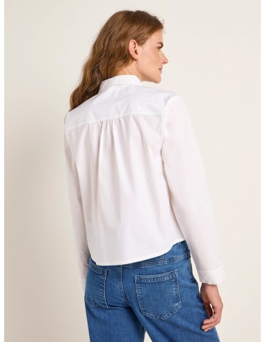 CAMICIA CROP IN COTONE BIOLOGICO